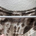 J.Jill Pure Jill  Tie Dyed Long Sleeve Tee Brown 100% Cotton Fitted Photo 1