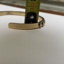 J.Crew Petite Wrist - Signed  Bangle Bracelet Brassy Gold Tone Photo 10