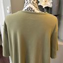 Coral Bay 3X Green Short  Sleeve Top Photo 3