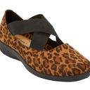 Comfortview  The Stacia Mary Jane Flat Size 9 Leopard Print Photo 0