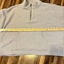 RDI  Womens Sweatshirt  Grey Size Large Half Zip pullover‎ Front pocket Photo 7