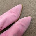 COWGIRL Chunky Heeled Boots in Pink Sz. 41 / 9.5 Photo 7