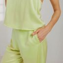 Mulberry LUNYA Washable  Silk Pajamas in Boundless Lime Size X-Small Photo 3