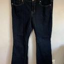 Gap Curvy Dark Wash Flare Denim Jeans Photo 1