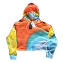 Polo  Ralph Lauren in Tye Die Terrycloth Cropped Hoodie Photo 5