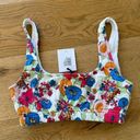 Sincerely Jules  For Bandier Fern Bralette in Multi Mod Floral - NWT Photo 0