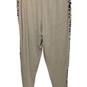 Sofia Vergara  Intimates Jogger Pants Loungewear Soft Modal Size Large Tan Pocket Photo 1