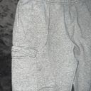 Nike Sportswear Club Fleece Cargo Jogger Sweatpants in Gray Photo 3