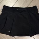 Lululemon Black Pace Rival Skirt Photo 2