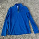 Nike Blue Quarter-Zip Pullover Photo 0