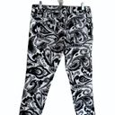 Alice + Olivia  jeans paisley Capri size 4‎ Photo 2