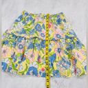 Bar III  Elastic Waist Printed Ruffled Pull-On Mini Skirt Size XS Photo 7