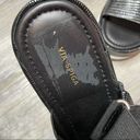 Via Spiga  Women's Black Leather Gabourey 2 Slingback Platform Sandals  sz 7 Photo 5