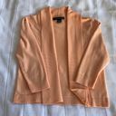 89th and Madison Soft peach  cardigan. Photo 0