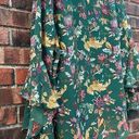 Frye NWT  Rain Forest Combo Flowy Floral Peasant Top Women's size Large Photo 9