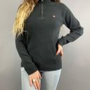 Polo  Ralph Lauren Blue Quarter Zip Classic Sweater Photo 0