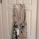 Lush Clothing NWT Lush At Long Last Beige Floral Print Maxi Dress Beach Summer Size Large Photo 4