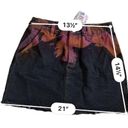 Cloud Chaser Cloud Ten Raw Hem Tie Dye Splash Denim skirt Sz Medium NWT Photo 1