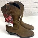 Dingo  brown Golden Condor slouch leather western cowboy boots 6 NWT Photo 0