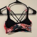 Lululemon  Rose Floral Pink Sports Bra Size 4 Photo 1