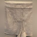 BCBGMAXAZRIA  Grey Phillipa Suede Shorts Photo 1