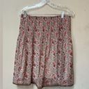 Max Studio  Women’s Pink Floral Paisley Flowy Boho Mini Skirt Large NWT Photo 1