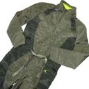 Nike NWT  Air Jordan Flight Suit in Medium Olive Khaki Cyber Zip Jumpsuit S Photo 2