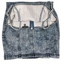 Iris  Denim Mini Bodycon Dress Sleeveless Photo 0