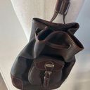 Liz Claiborne  leather brown backpack Photo 0