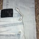 American Eagle  distressed skinny jeans size 4 light wash color holy jeans​​ Photo 12