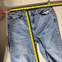 Judy Blue  Jeans Womens 15/32 Blue Slim Bootcut Light Wash Distressed Denim Slit Photo 1