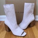 Kelsi Dagger BROOKLYN ‘Macey’ Knit Peep Toe Boots Photo 1