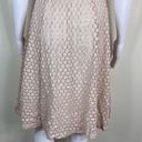 Renee C  Dot Lace Overlay Fit & Flair Dress Photo 6