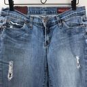 Nordstrom Blue 2  Distressed Bootcut Jeans Sz 28 Photo 1