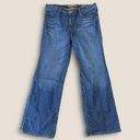 Seven7  High Rise Flare Jeans Medium Wash Indigo 12 Photo 0