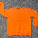 Athletic Works Orange Crewneck Photo 0