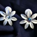 Daisy Vintage  Clip On Earrings Photo 0