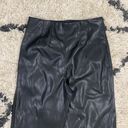 Lulus Black High Waisted Faux Leather Pants Photo 3