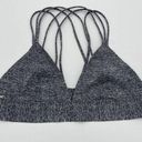 Victoria's Secret PINK by  Strappy Wireless Bralette Gray Bra Women's Medium M Photo 0