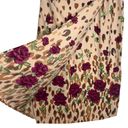 Sag Harbor  Vintage Y2K Size Large Rose Print Deadstock Faux Wrap Midi Skirt Photo 3