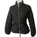 Nine West Fitted Quilted Jacket, Black Photo 4