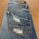 BKE  Stella Mid Rise Distressed Slim Fit Bootcut Jeans 26 x 31 1/2 Photo 9