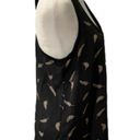 Joie ASO Serena Van Der Woodsen Gossip Girl Black  Silk Feather Tank Top Alicia Photo 2