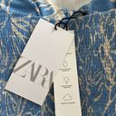 ZARA Linen Cropped Strapless Top Photo 4