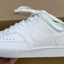 Nike Women’s White  Court Vision Low Photo 4