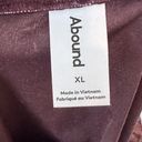 Abound NEW  by Nordstrom Velvet Pull-on Mini Skirt with Slit - XL Photo 3