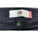 CAbi  New Crop Jeans Women's 4 Black Stretch #3189 Pants Bottoms Photo 5