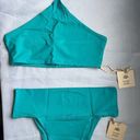 Free People NWT Toast Swim X  Deep Lake Set Apex Top Banded High Waist Bottom Photo 3