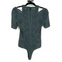 BCBGMAXAZRIA  Gwenyth Cutout Lace Bodysuit Size XS NWT Photo 3