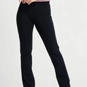 Betabrand  Black Straight Leg Classic Yoga Work Pants Photo 0